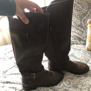 Brown G by Guess Riding Boots